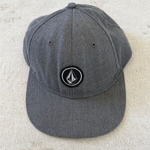 Volcom Grey Logo Baseball Cap